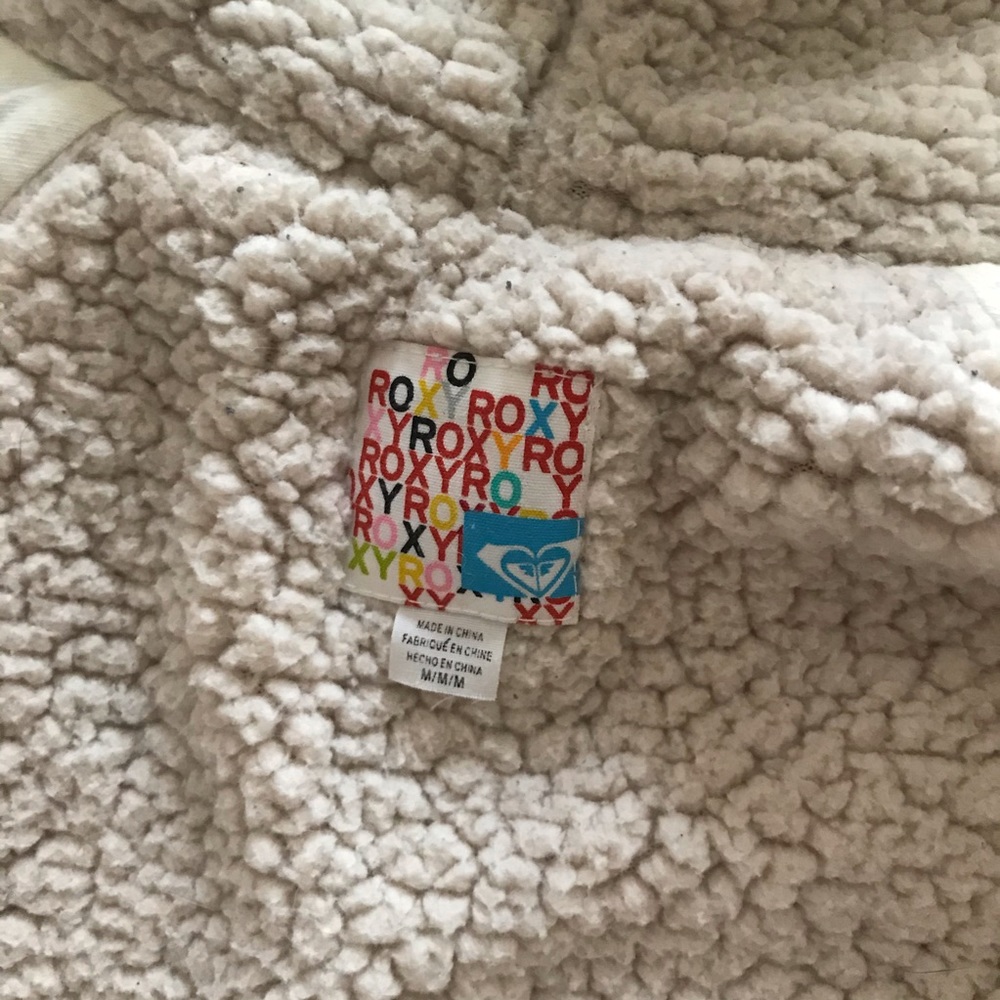 Roxy Heart Printed Wool Lined Jacket - image 4